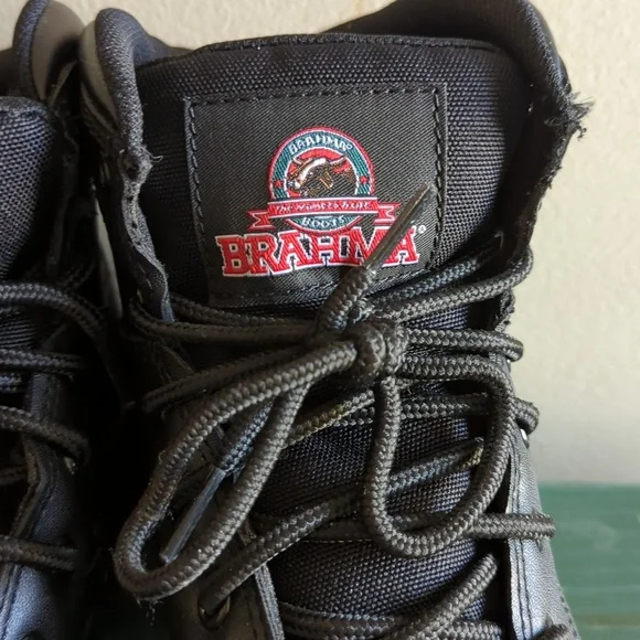 Brahma steel toe black boots - Picture 3 of 6